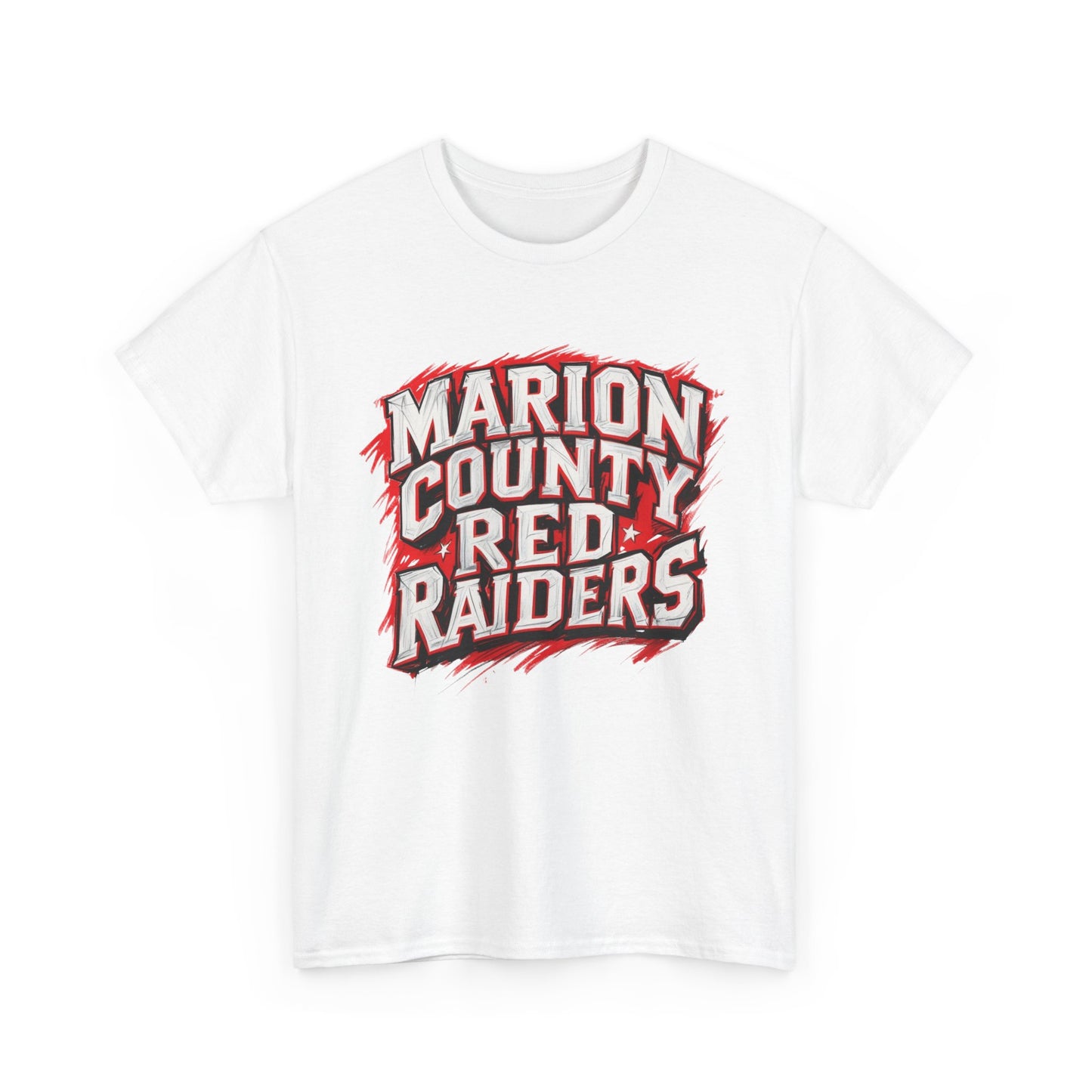 Adult Tee \ Marion County Red Raiders \ MC1