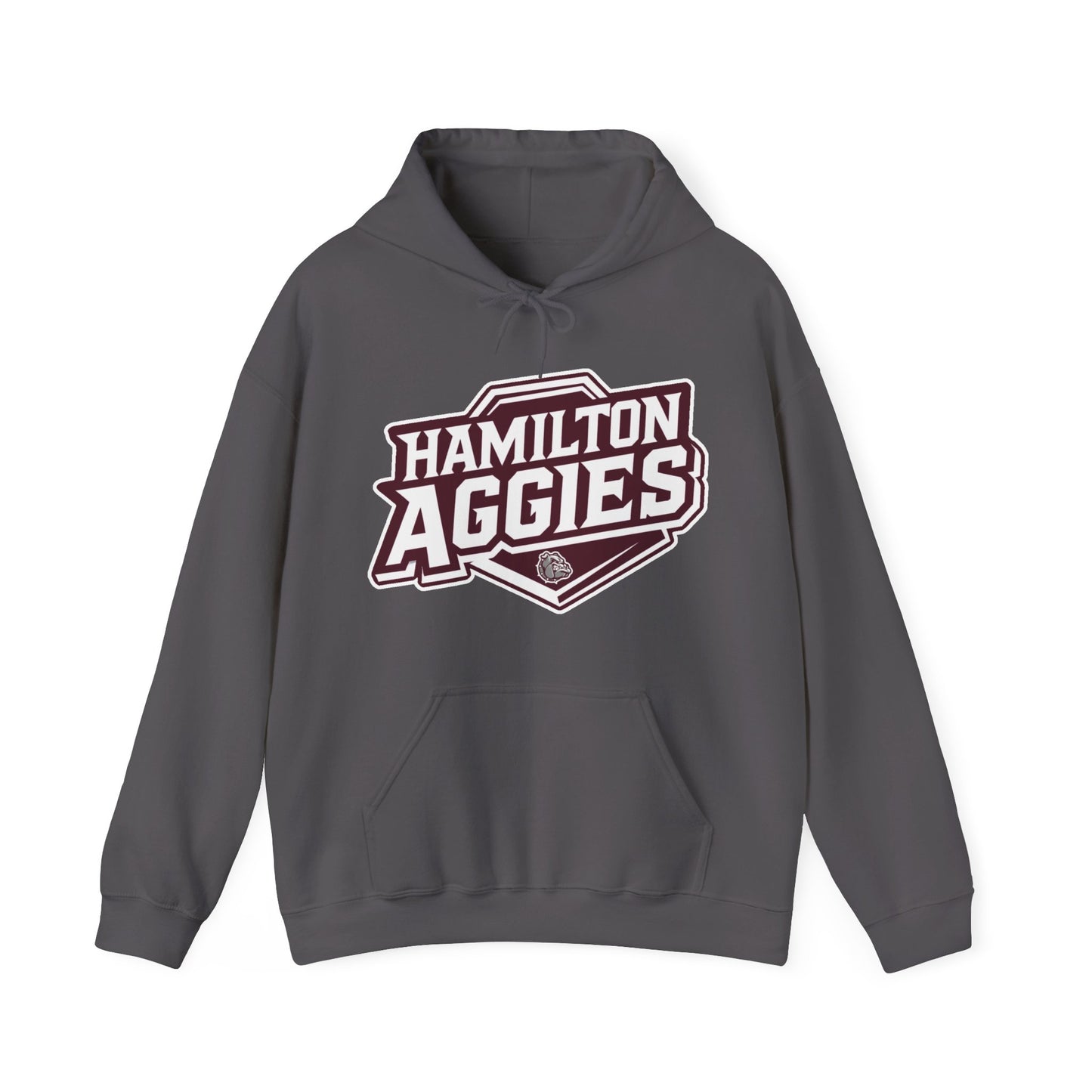 Adult Hoodie Sweatshirt \ Hamilton Aggies \ HA1
