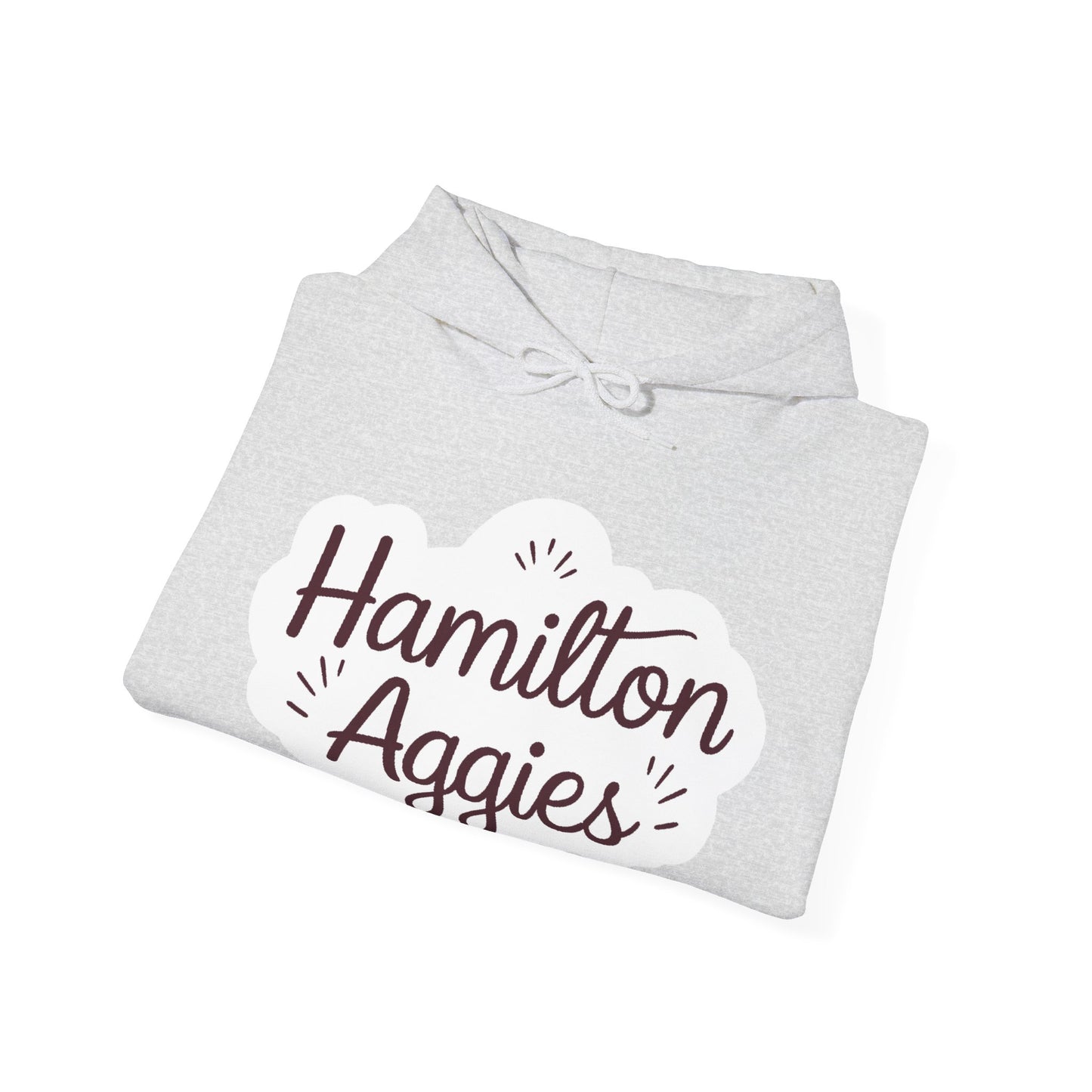 Adult Hoodie Sweatshirt \ Hamilton Aggies \ HAG1