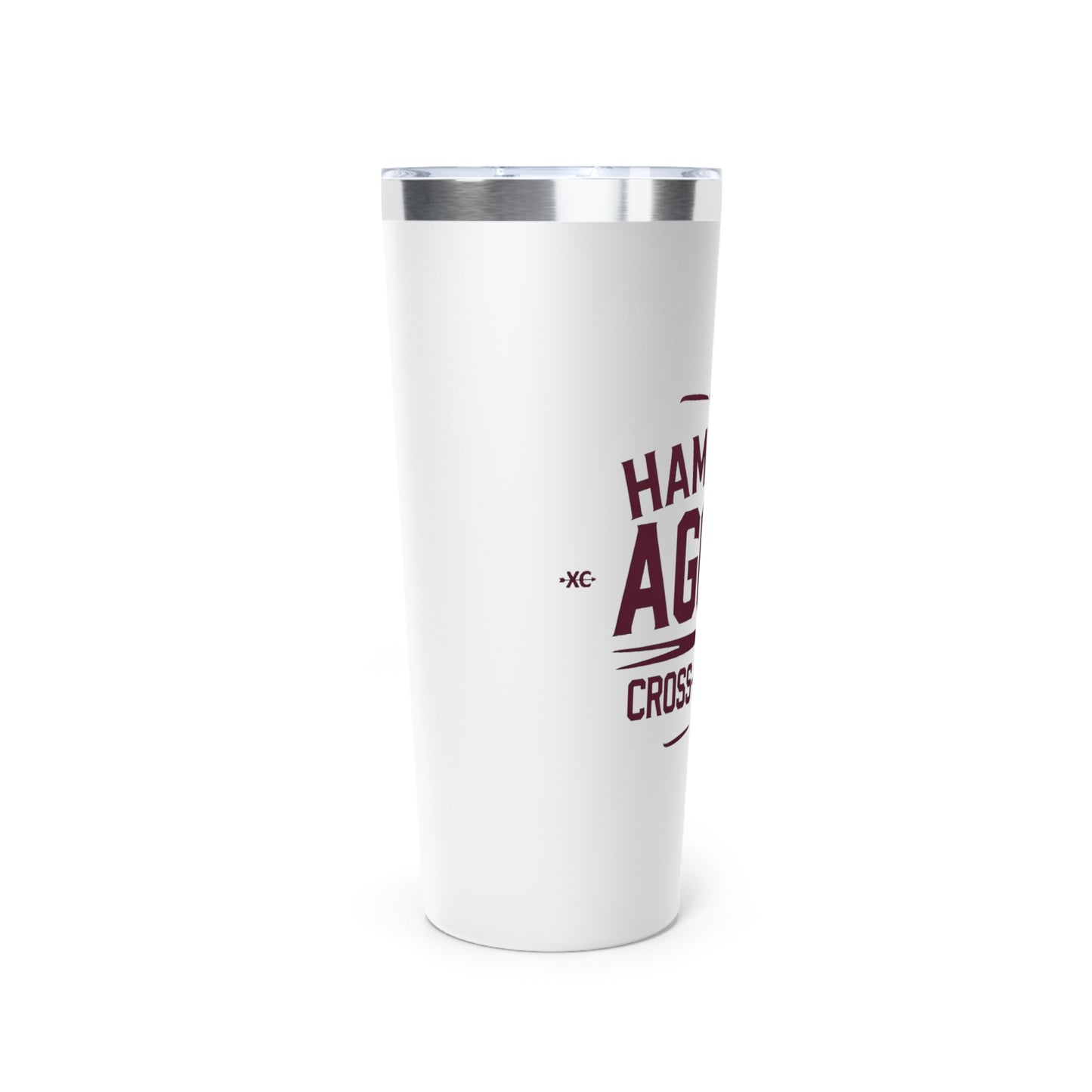 22oz Copper Insulated Tumbler \ Hamilton Aggies Cross-Country \ HCC1