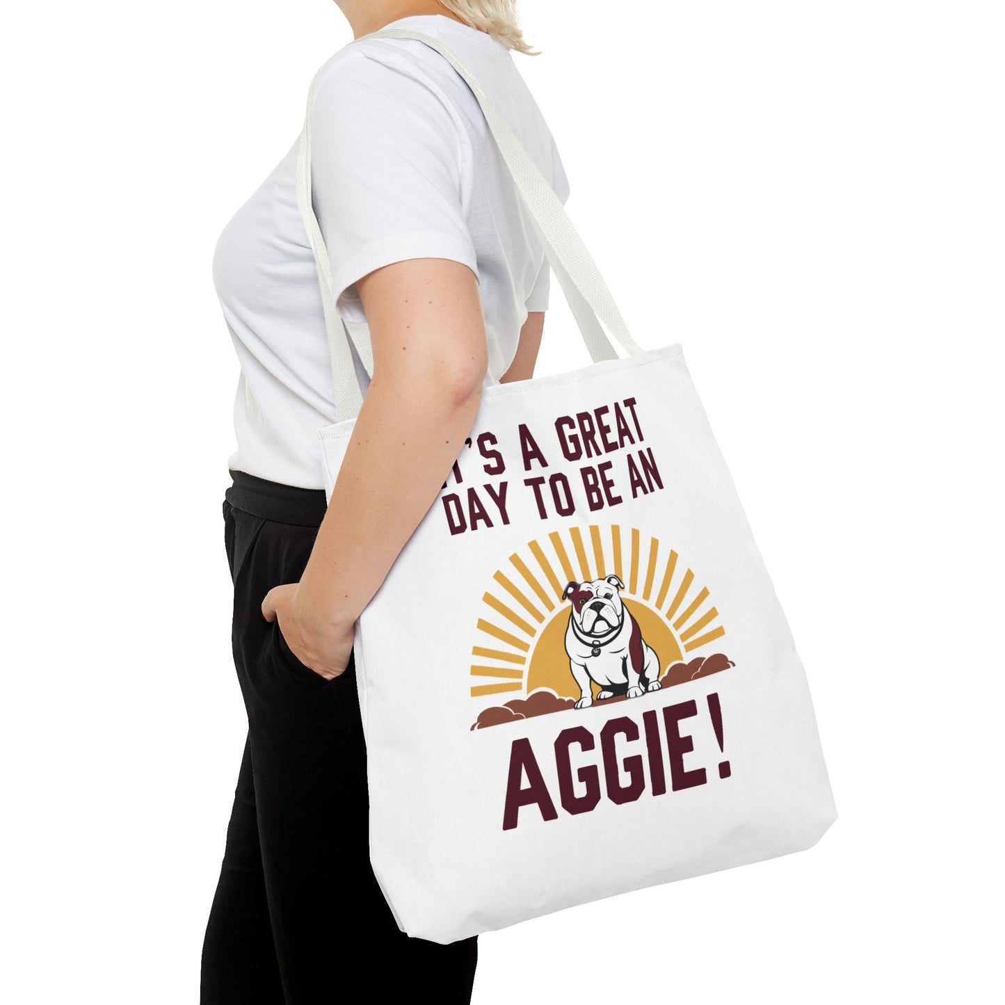 Tote Bag \ It's a Great Day to be an Aggie! \ GDA4