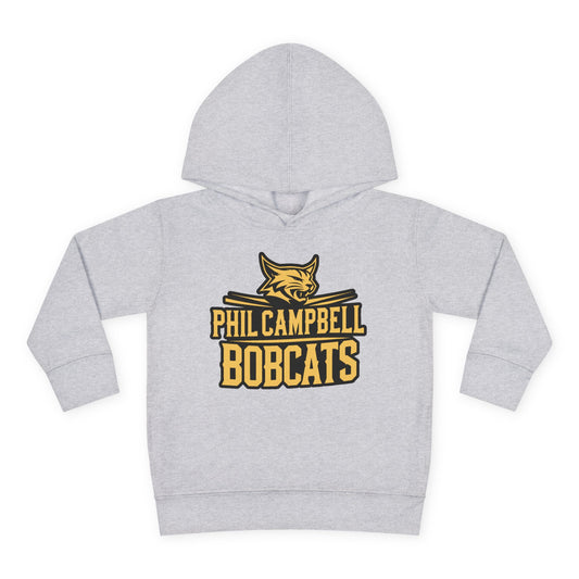 Toddler Hoodie Sweatshirt \ Phil Campbell Bobcats \ PCB2