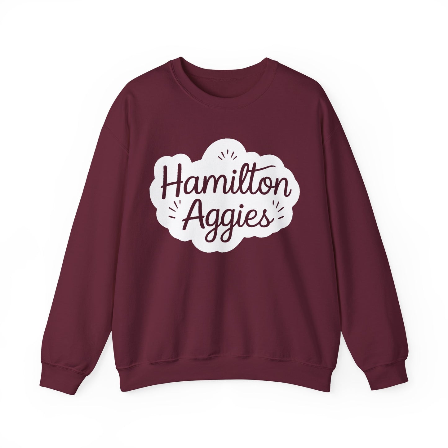 Adult Crewneck Sweatshirt \ Hamilton Aggies \ HAG1