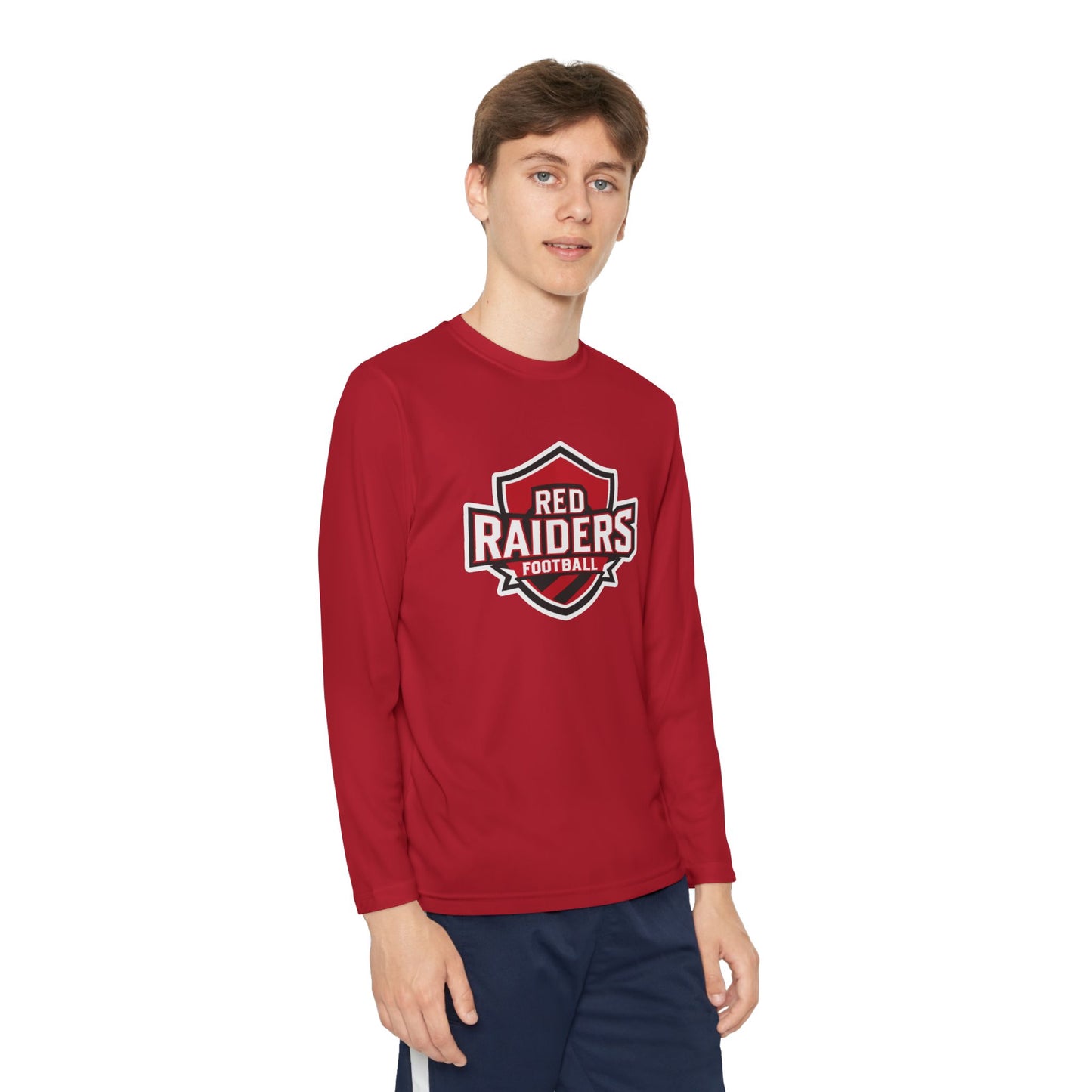 Youth Long Sleeve Tee \ Marion County Red Raiders Football \ MCF2