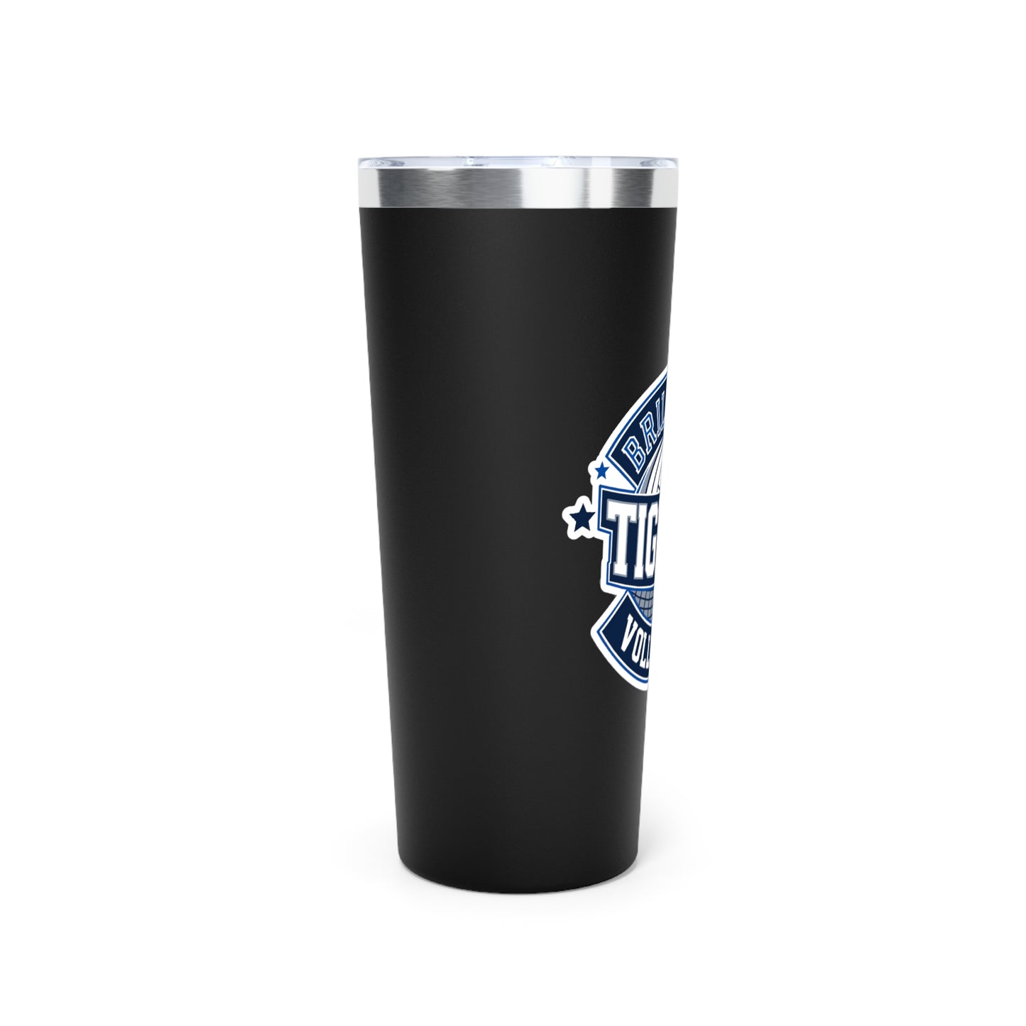 22oz Copper Insulated Tumbler \ Brilliant Tigers Volleyball \ BTV1