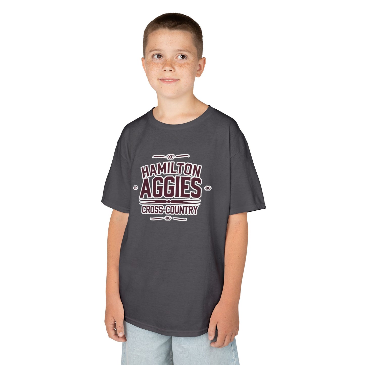 Youth Tee \ Hamilton Aggies Cross-Country \ HCC1