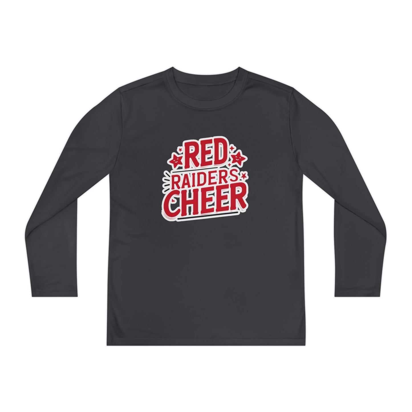 Youth Long Sleeve Tee \ Marion County Red Raiders Cheer \ MCC2