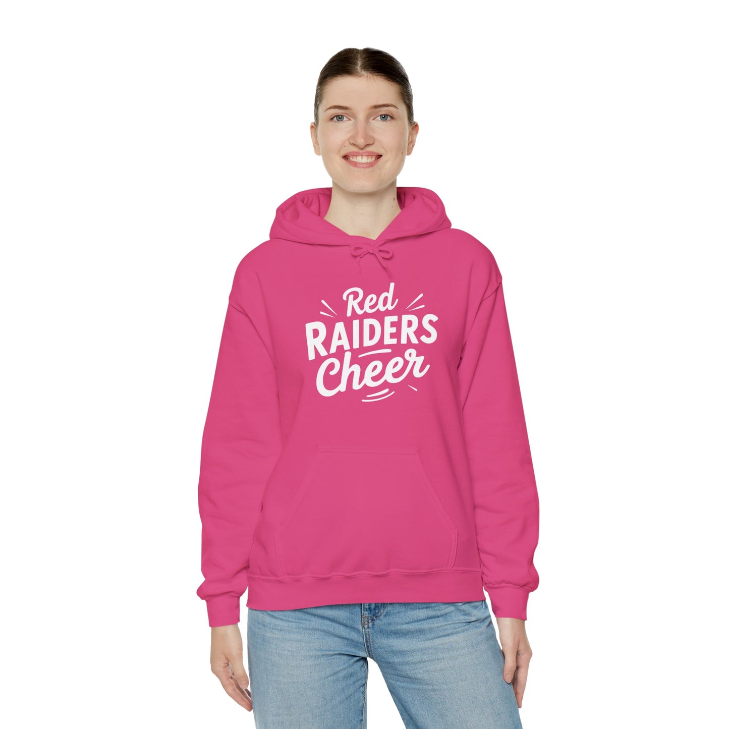 Adult Hooded Sweatshirt \ Marion County Red Raiders Cheer \ MCC1