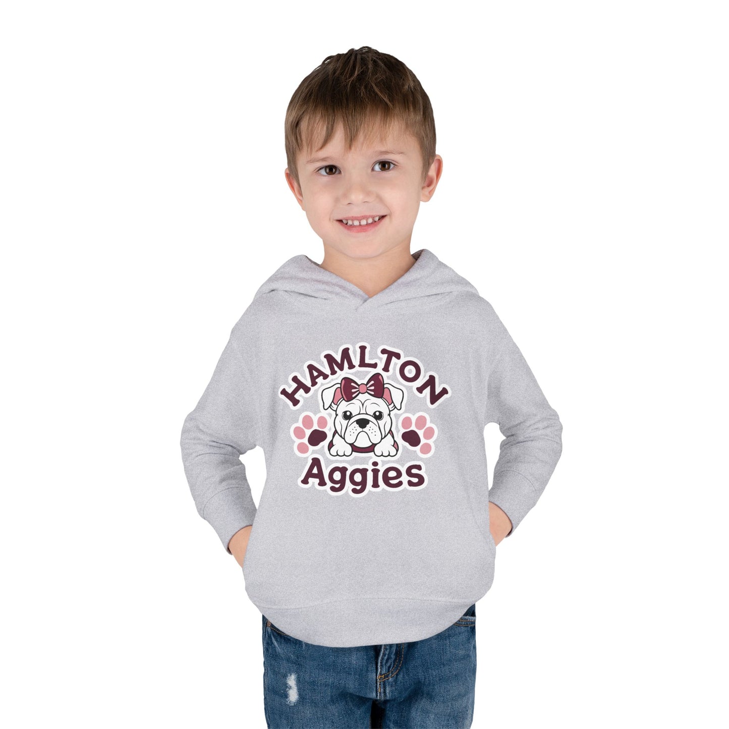 Toddler Hoodie Sweatshirt \ Hamilton Aggies \ HAG3