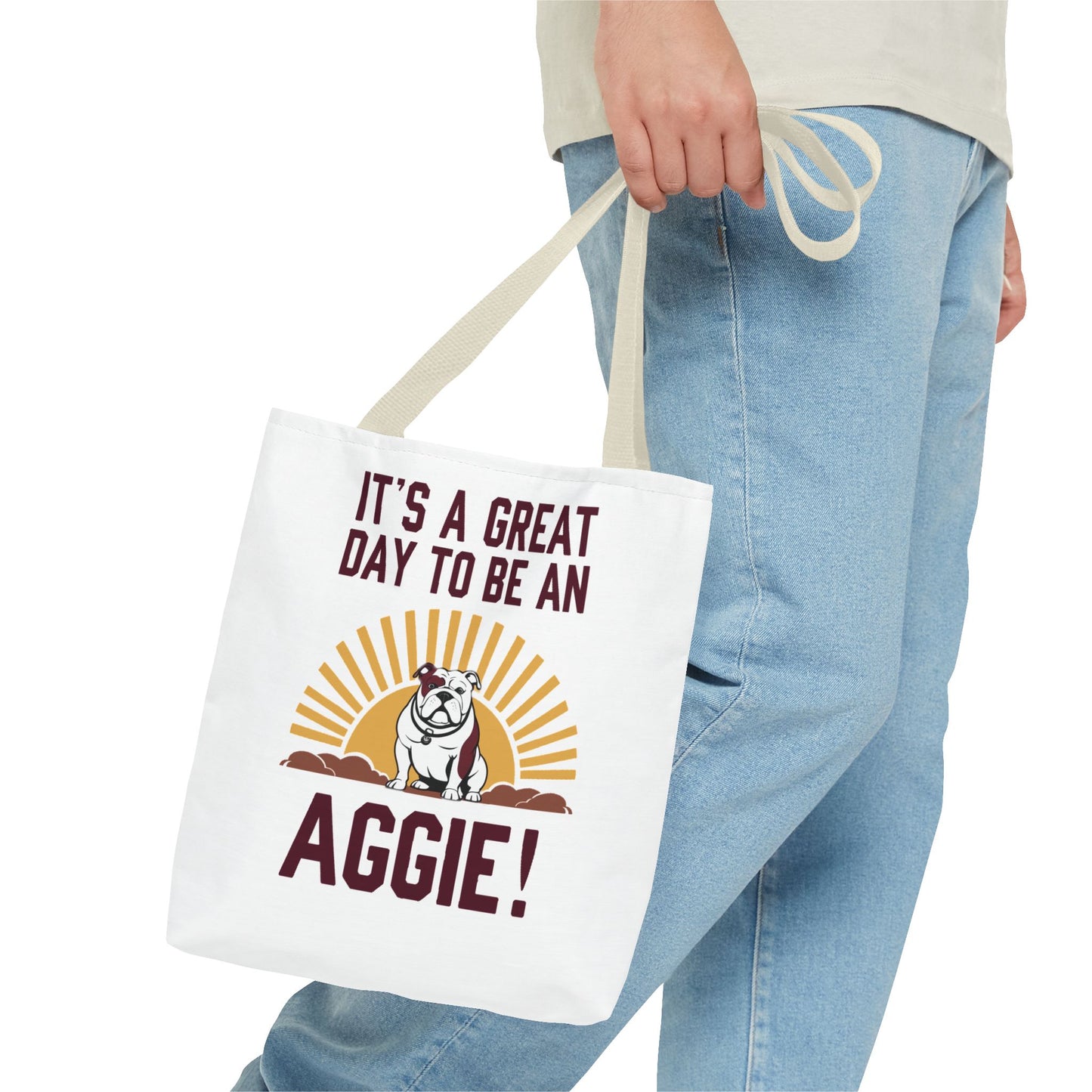 Tote Bag \ It's a Great Day to be an Aggie! \ GDA4