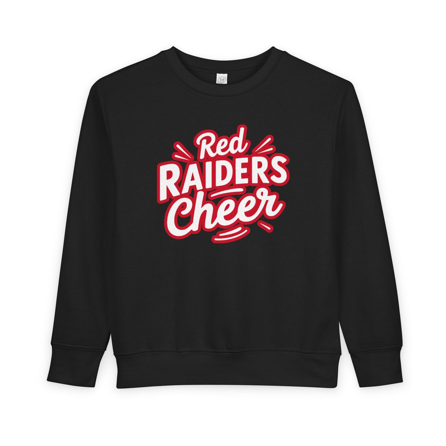 Toddler Crewneck Sweatshirt \ Marion County Red Raiders Cheer \ MCC1