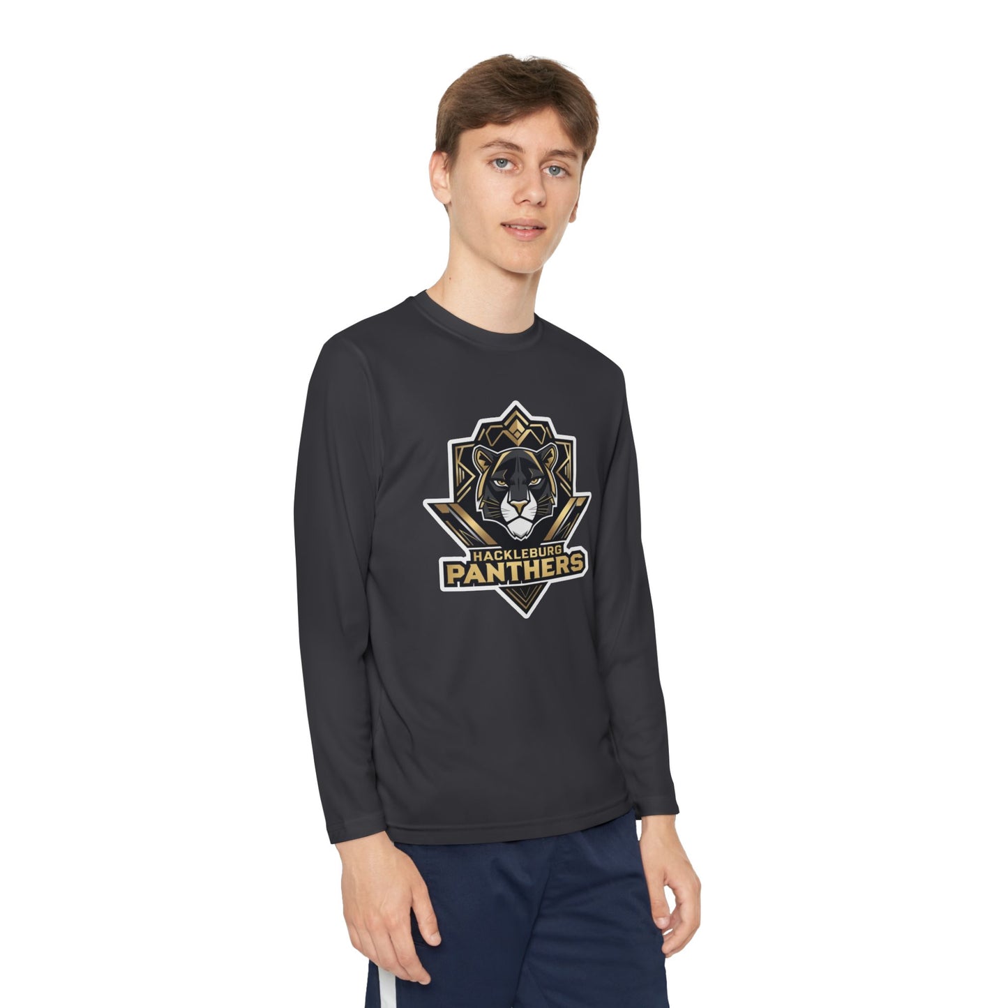 Youth Long Sleeve Tee \ Hackleburg Panthers \ HP1