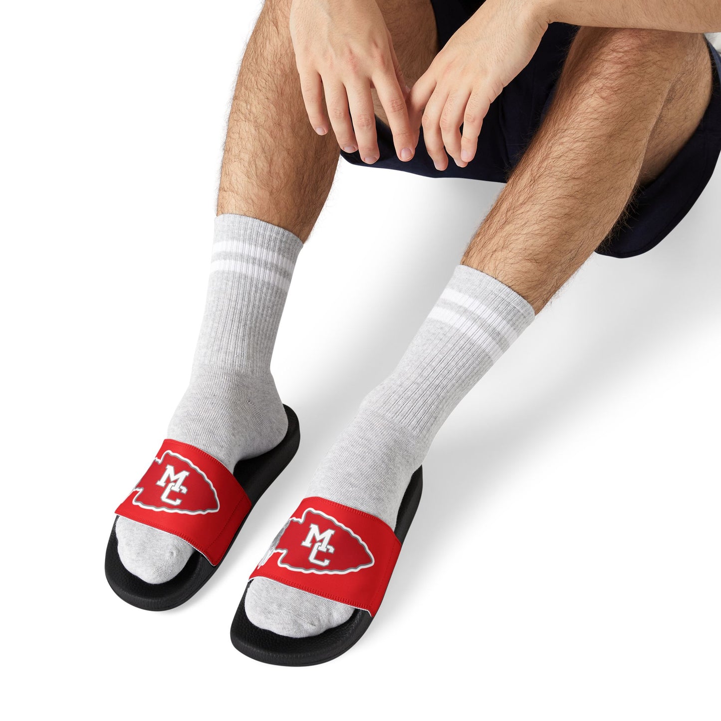 Men's Removable-Strap Sandals \ Marion County Red Raiders \ MCL1