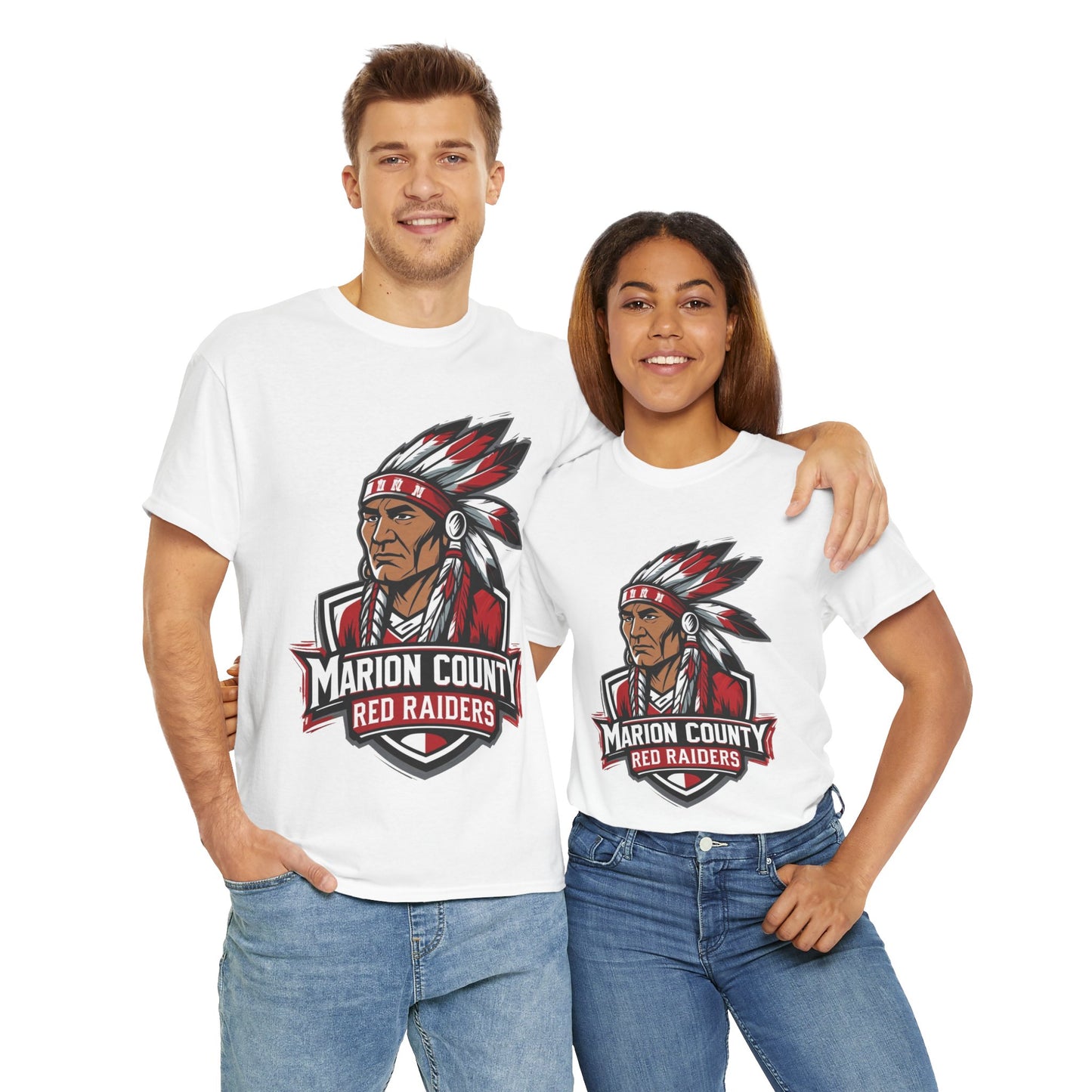 Adult Tee \ Marion County Red Raiders \ MC2