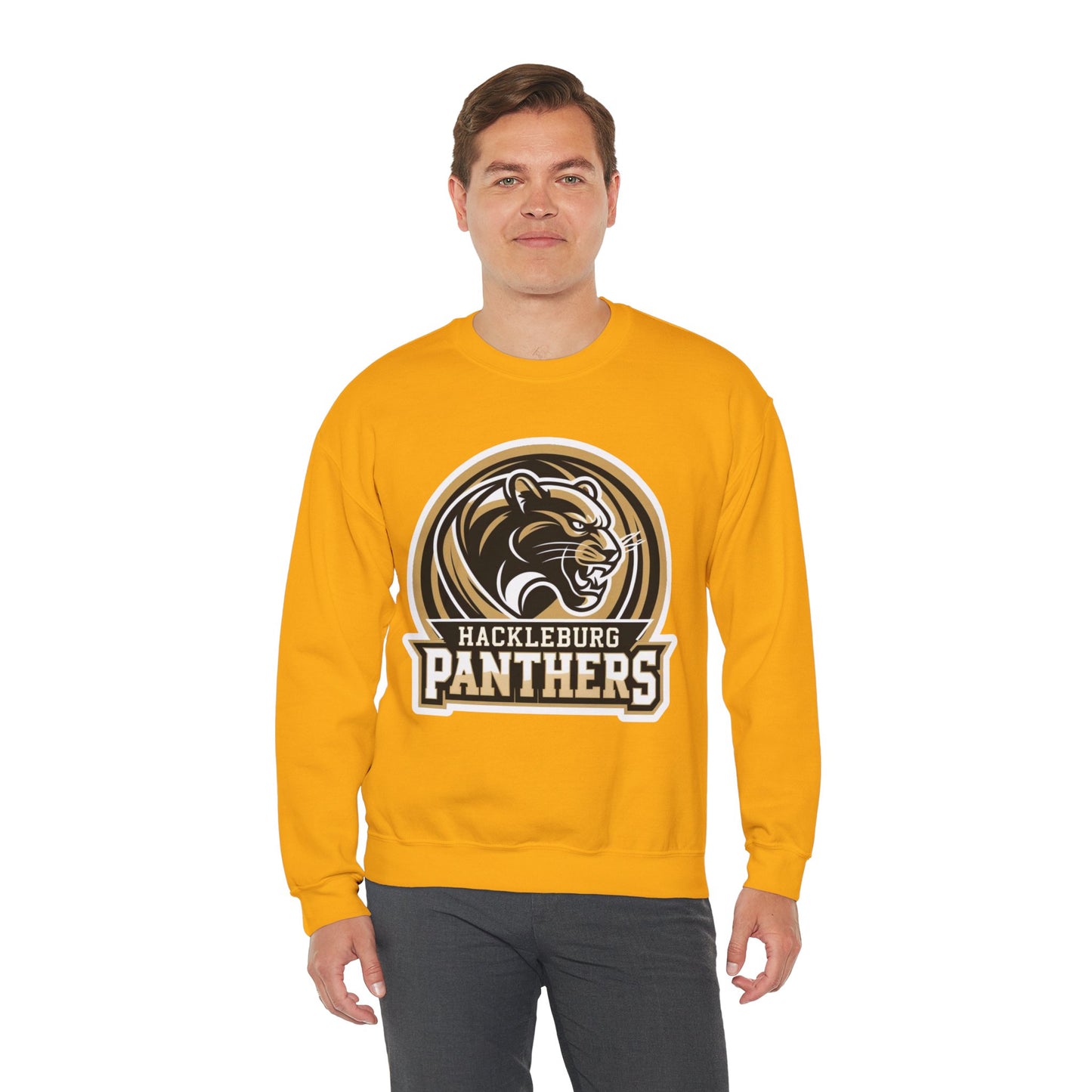 Adult Crewneck Sweatshirt \ Hackleburg Panthers \ HP2