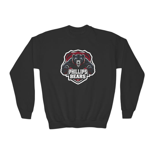 Youth Crewneck Sweatshirt \ Phillips Bears \ PB2