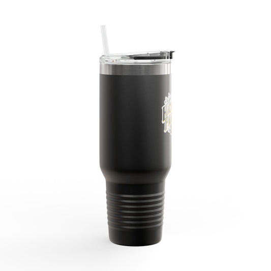 40oz Insulated Tumbler \ Hackleburg Panthers Band \ HPB1