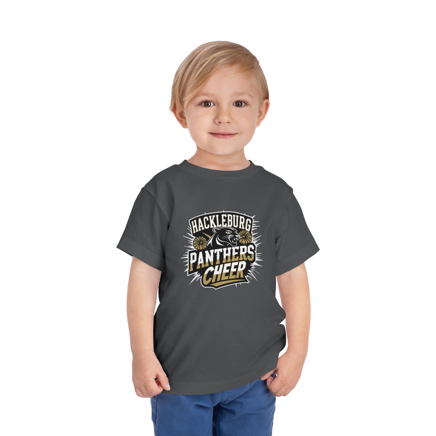 Toddler Tee \ Hackleburg Panthers Cheer \ HPC1