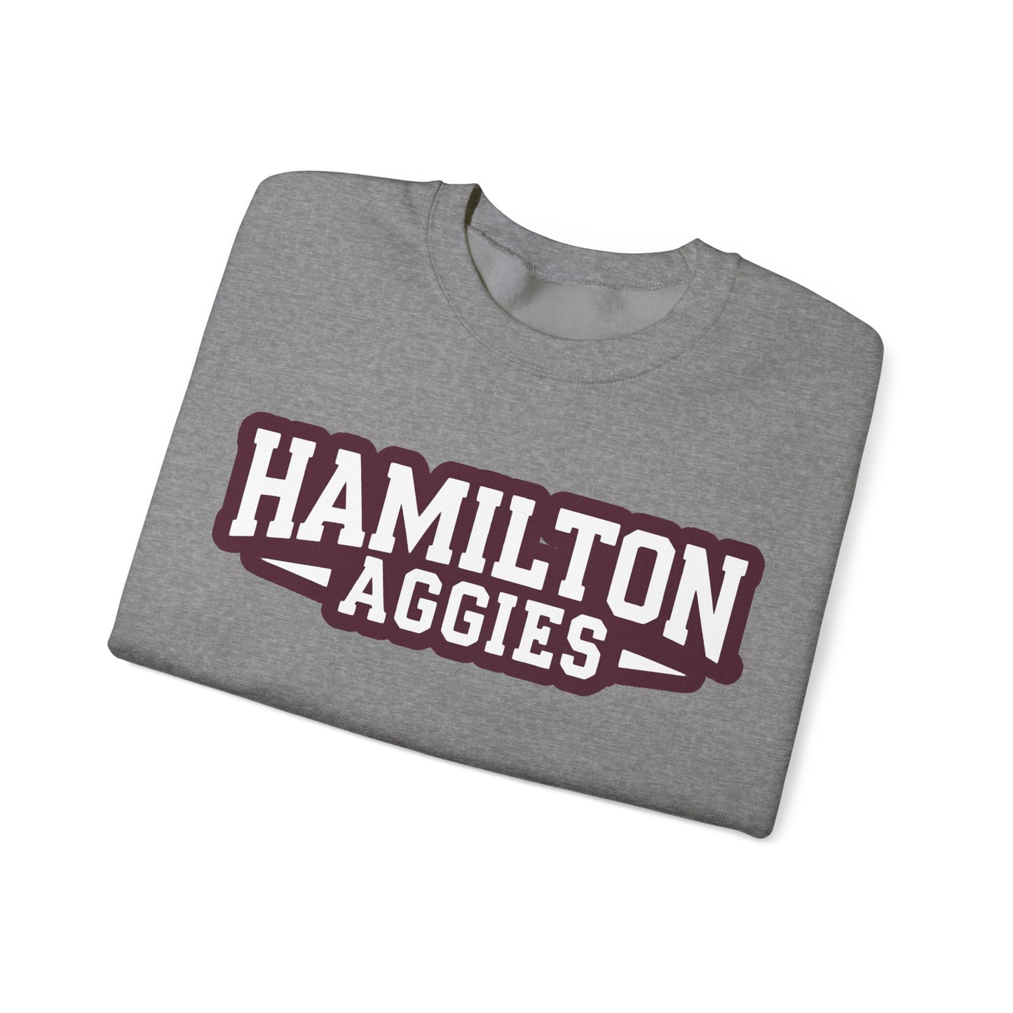 Adult Crewneck Sweatshirt \ Hamilton Aggies \ HA3