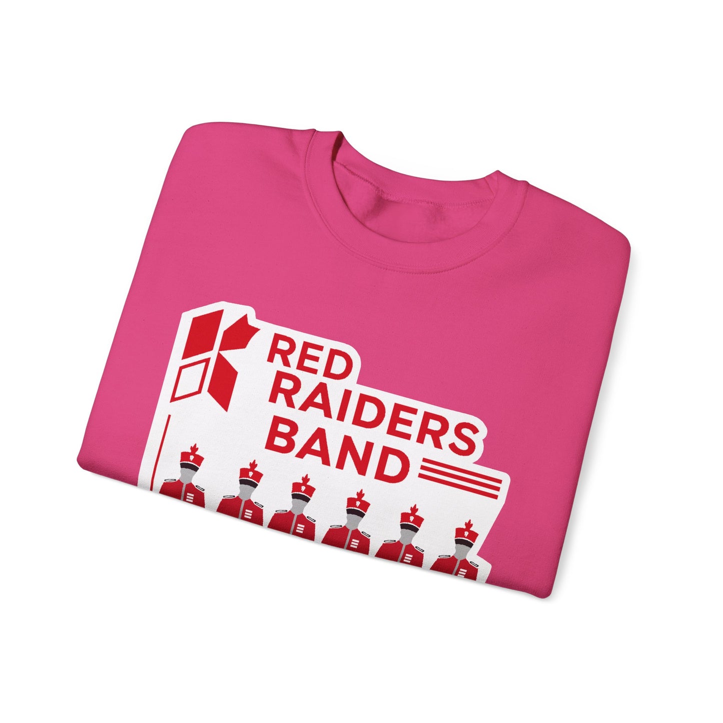 Adult Crewneck Sweatshirt \ Marion County Red Raiders Band \ MCB1