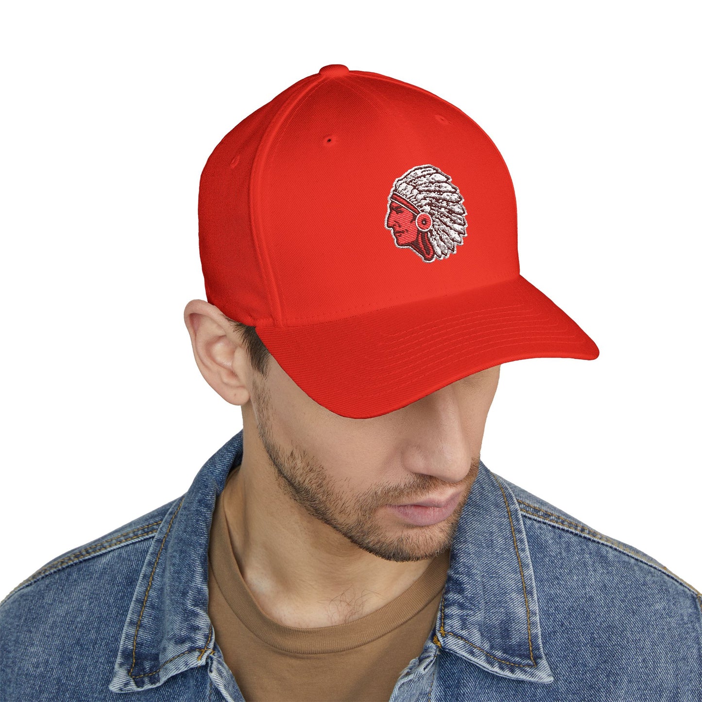 Closed-Back Structured Cap \ Marion County Red Raiders \ MCCBCD2