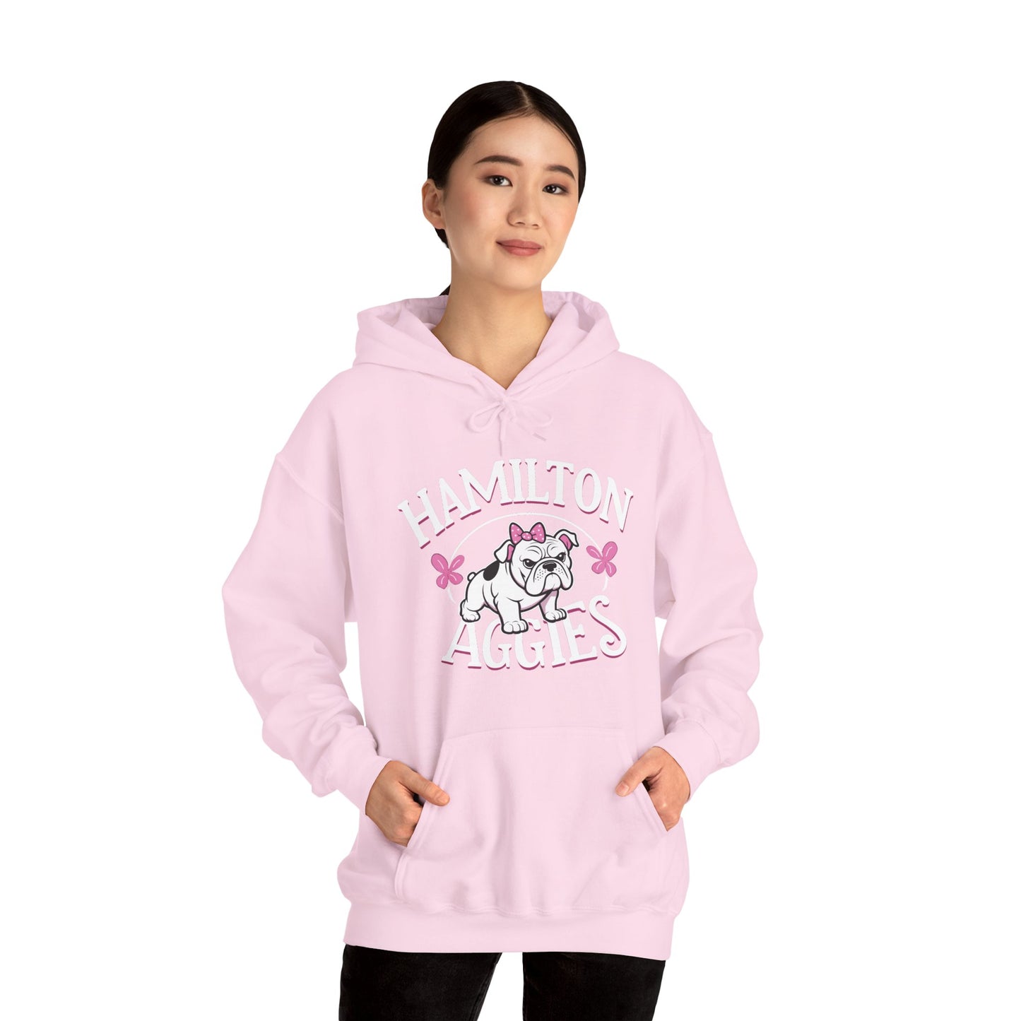 Adult Hoodie Sweatshirt \ Hamilton Aggies \ HAG4