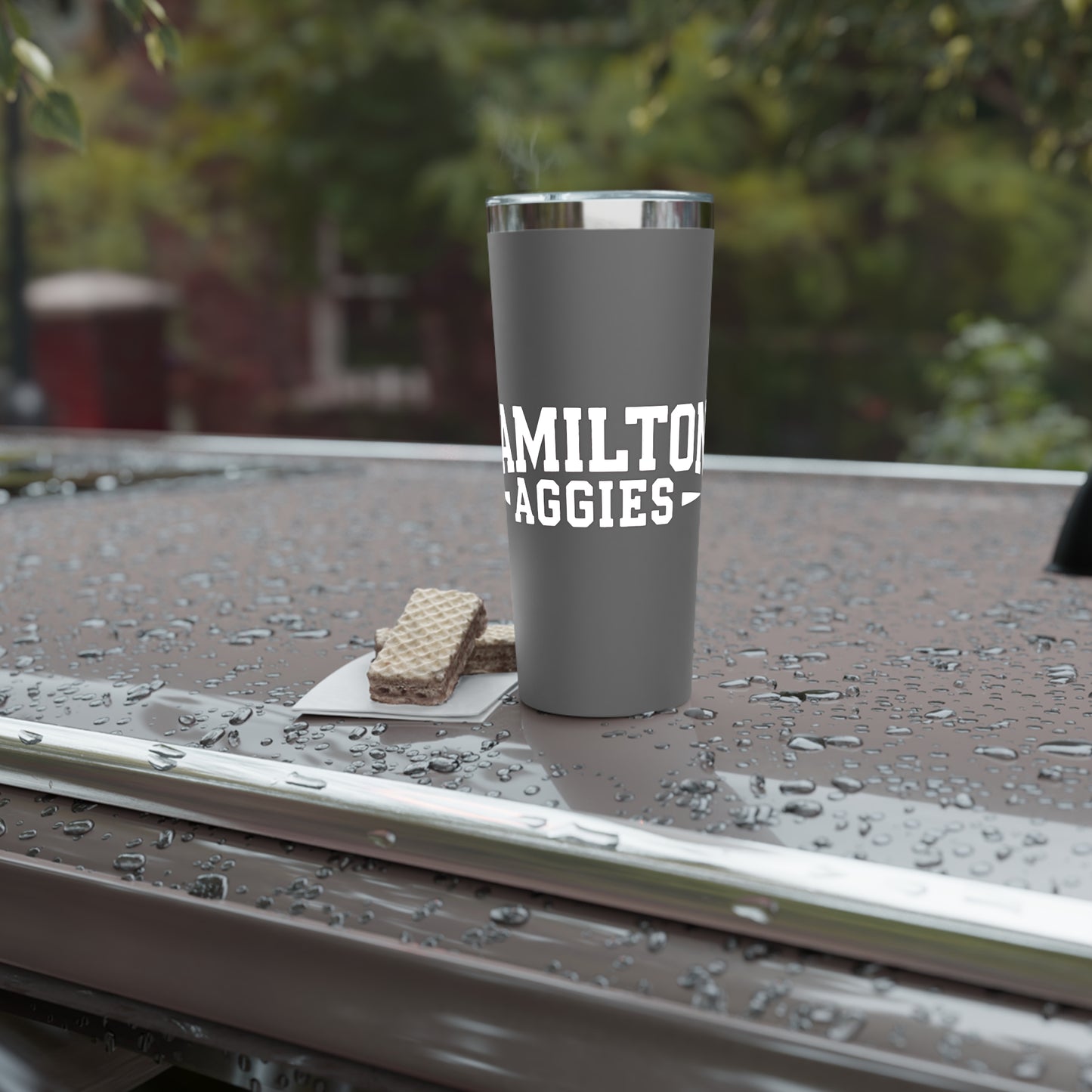 22oz Copper Insulated Tumbler \ Hamilton Aggies \ HA3