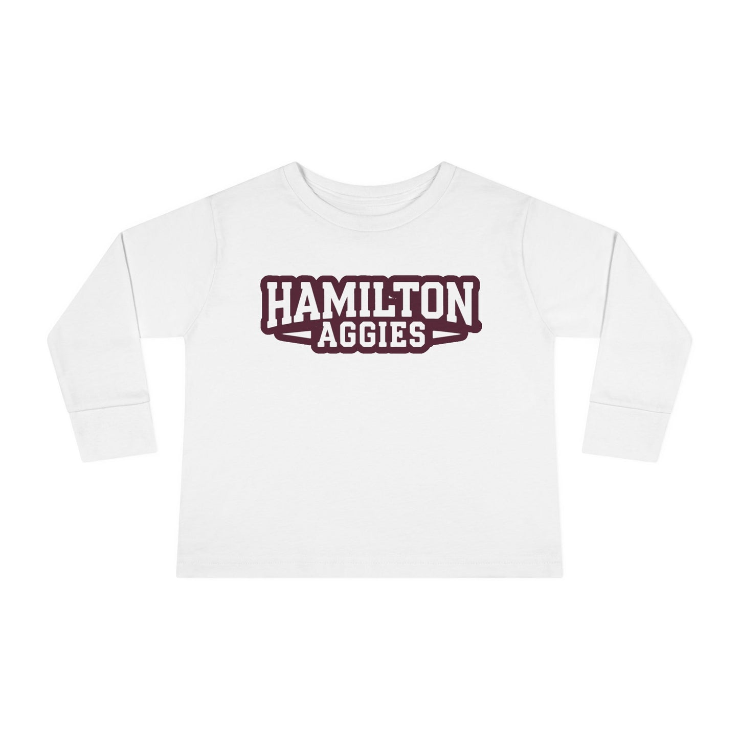 Toddler Long Sleeve Tee \ Hamilton Aggies \ HA3