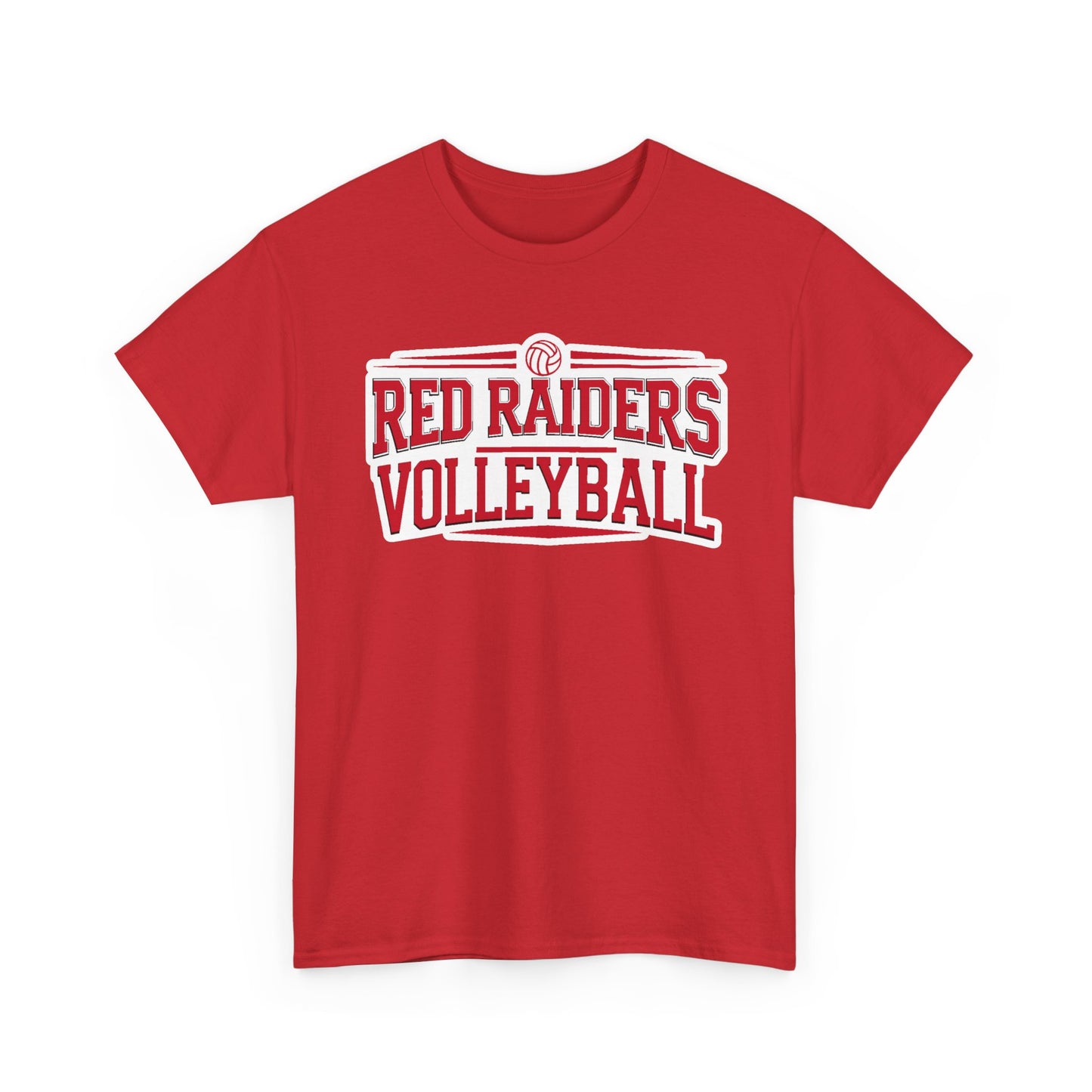Adult Tee \ Marion County Red Raiders Volleyball \ MCV2