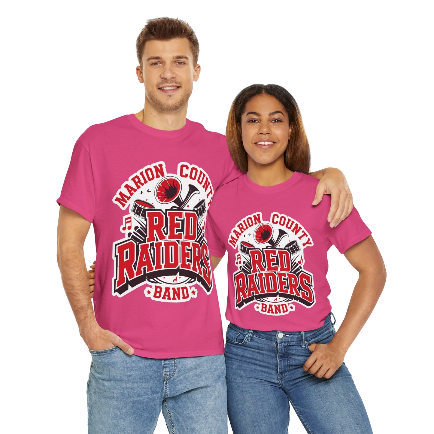 Adult Tee \ Marion County Red Raiders Band \ MCB2