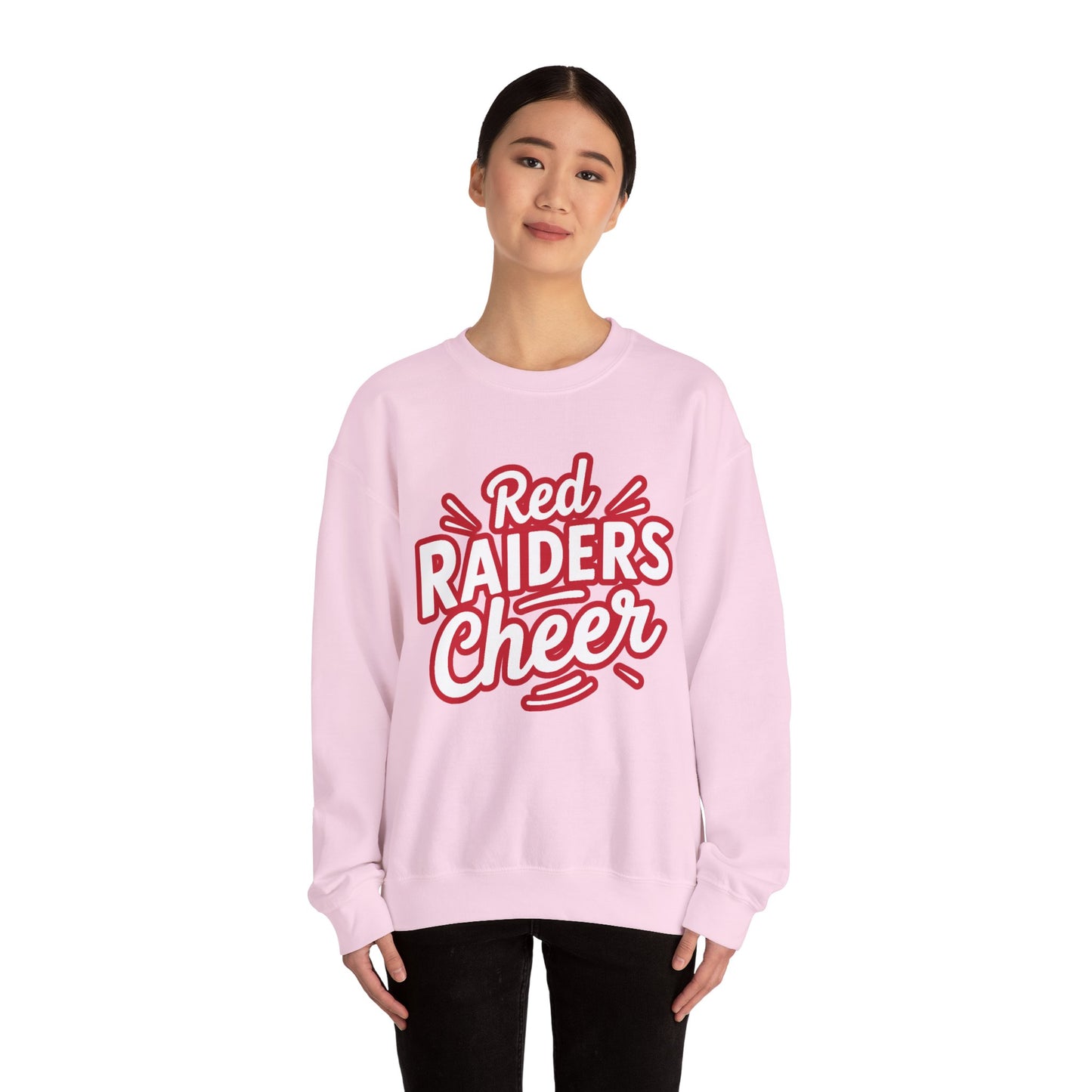 Adult Crewneck Sweatshirt \ Marion County Red Raiders Cheer \ MCC1