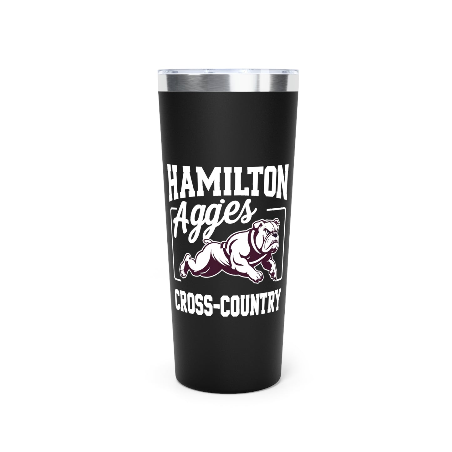 22oz Insulated Tumbler \ Hamilton Aggies Cross-Country \ HCC2