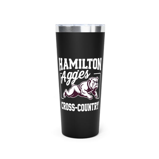 22oz Insulated Tumbler \ Hamilton Aggies Cross-Country \ HCC2