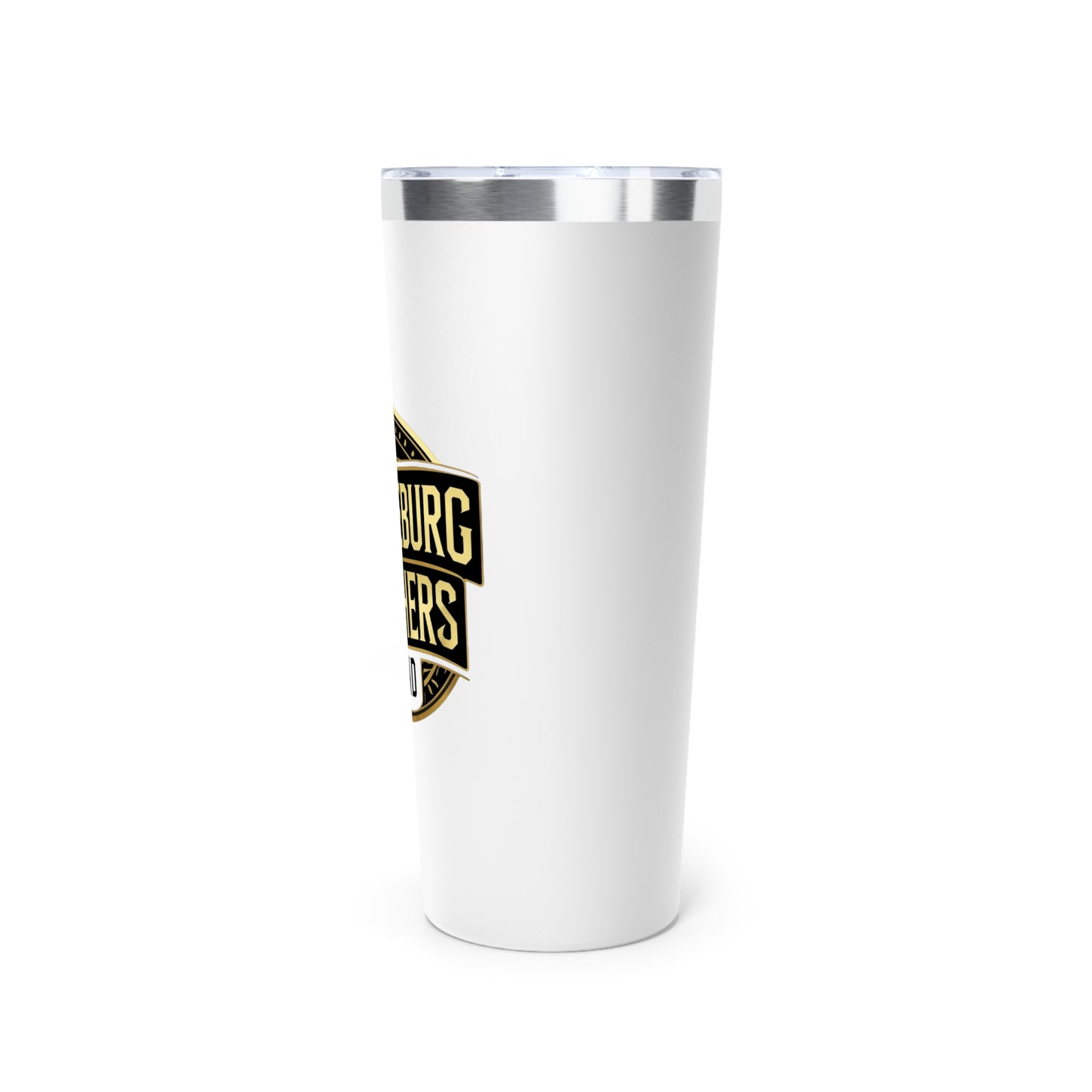 22oz Copper Insulated Tumbler \ Hackleburg Panthers Band \ HPB2