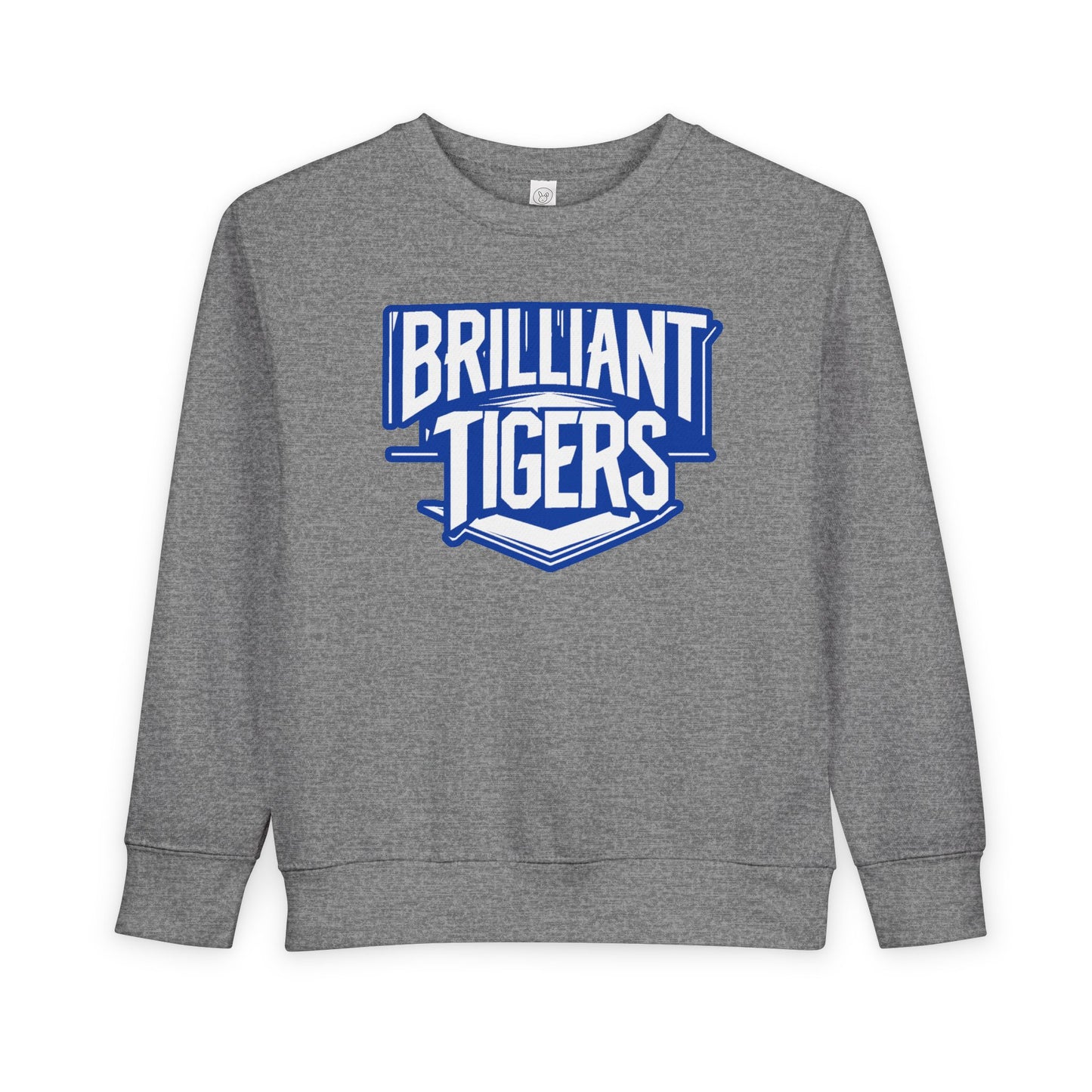Toddler Crewneck Sweatshirt \ Brilliant Tigers \ BT2