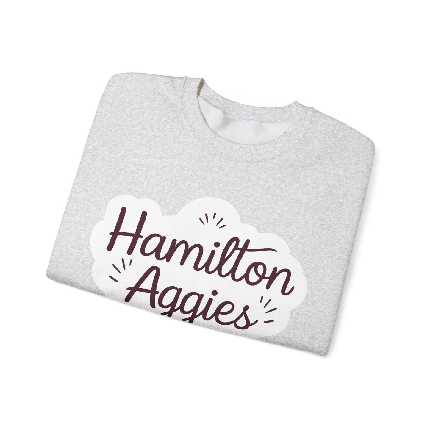 Adult Crewneck Sweatshirt \ Hamilton Aggies \ HAG1