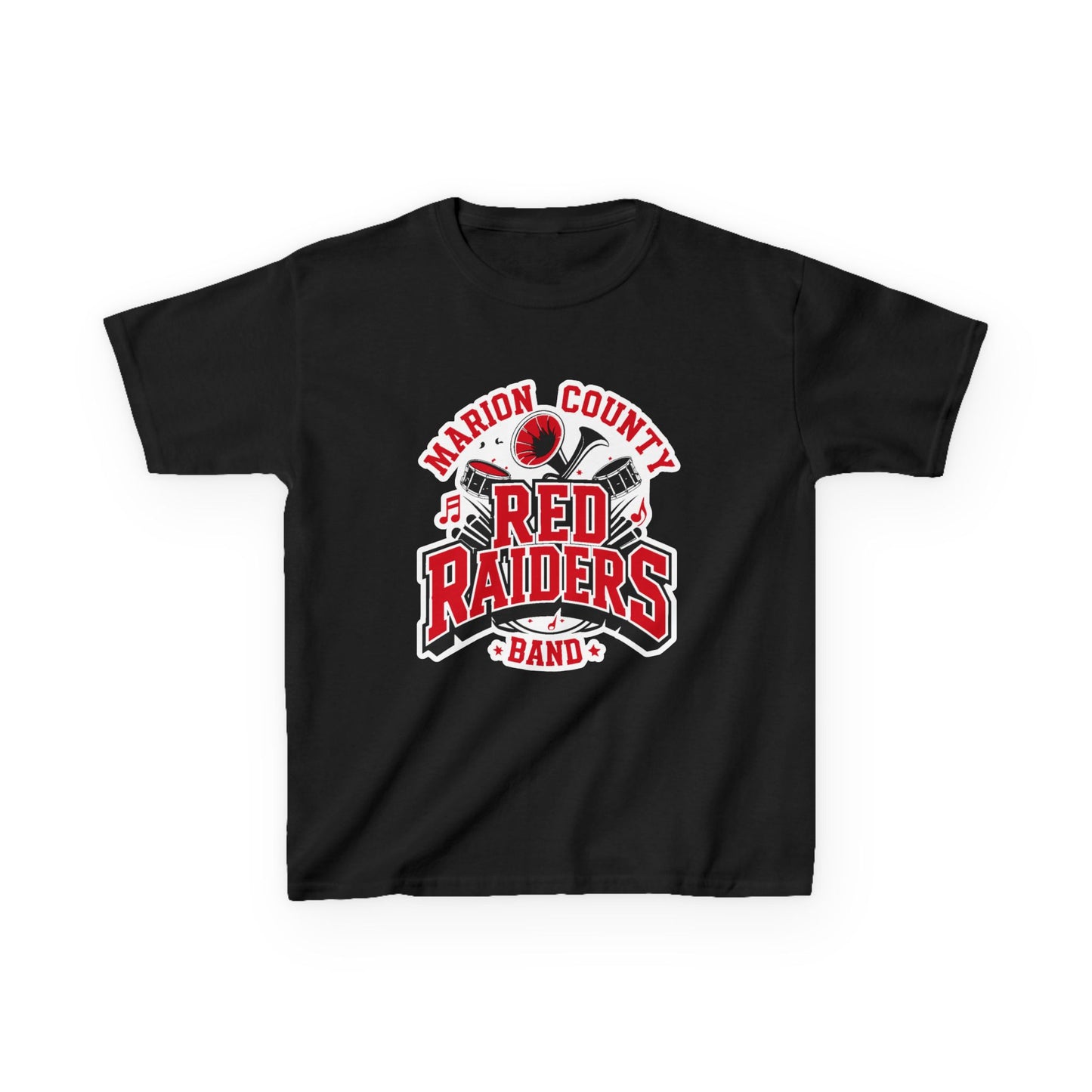 Youth Tee \ Marion County Red Raiders Band \ MCB2
