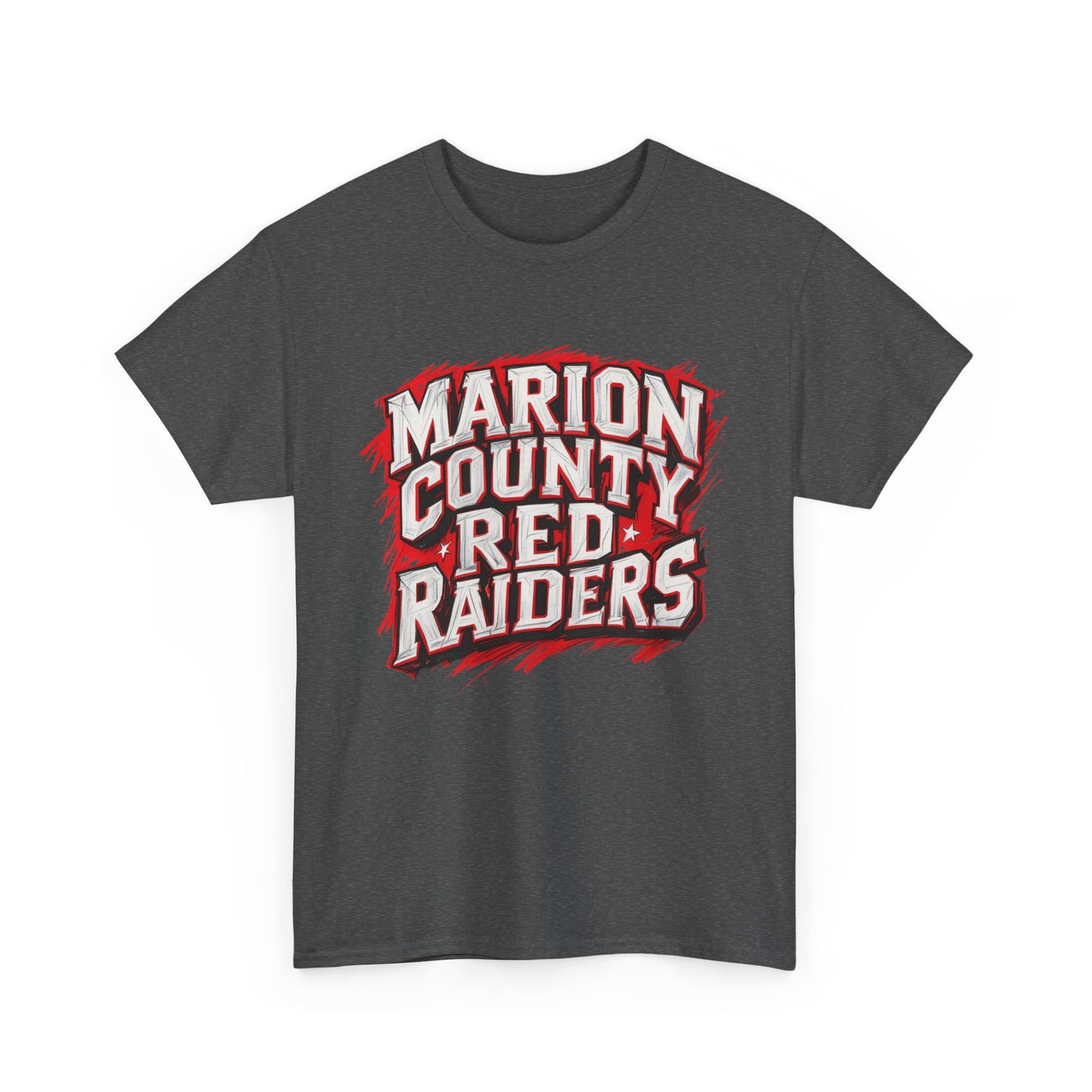 Adult Tee \ Marion County Red Raiders \ MC1