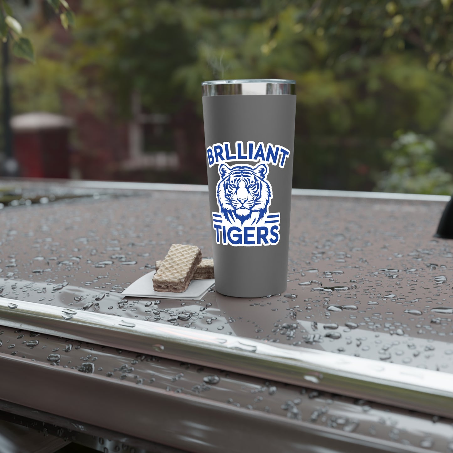 22oz Copper Insulated Tumbler \ Brilliant Tigers \ BT1