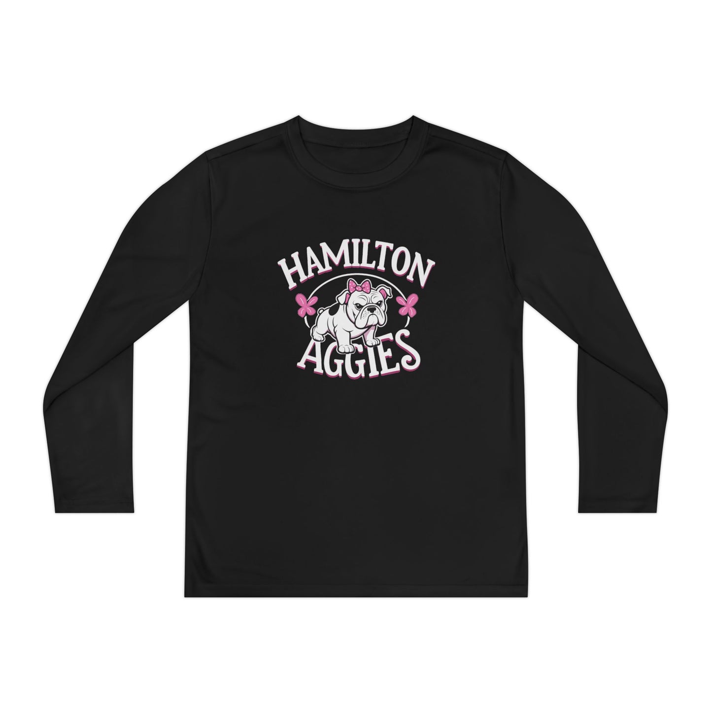 Youth Long Sleeve Tee \ Hamilton Aggies \ HAG4