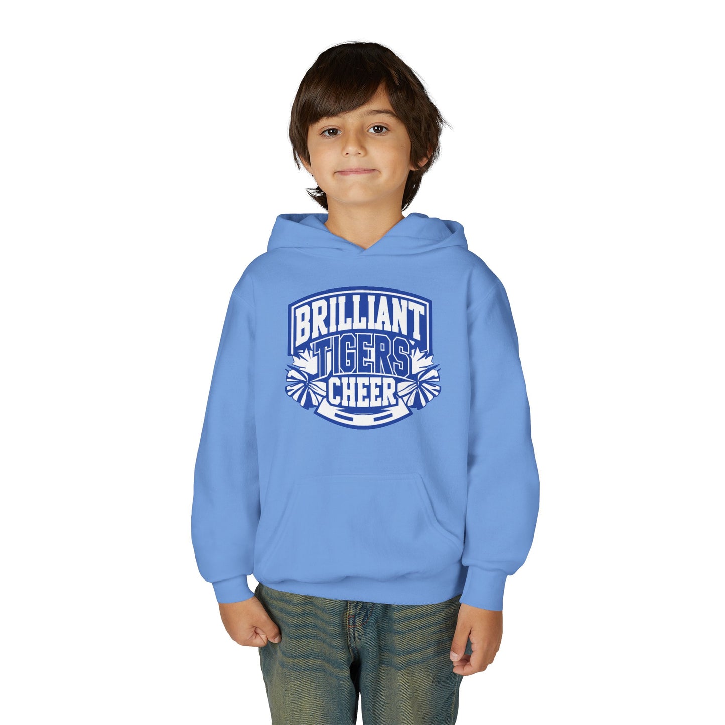 Youth Hoodie Sweatshirt \ Brilliant Tigers Cheer \ BTC1