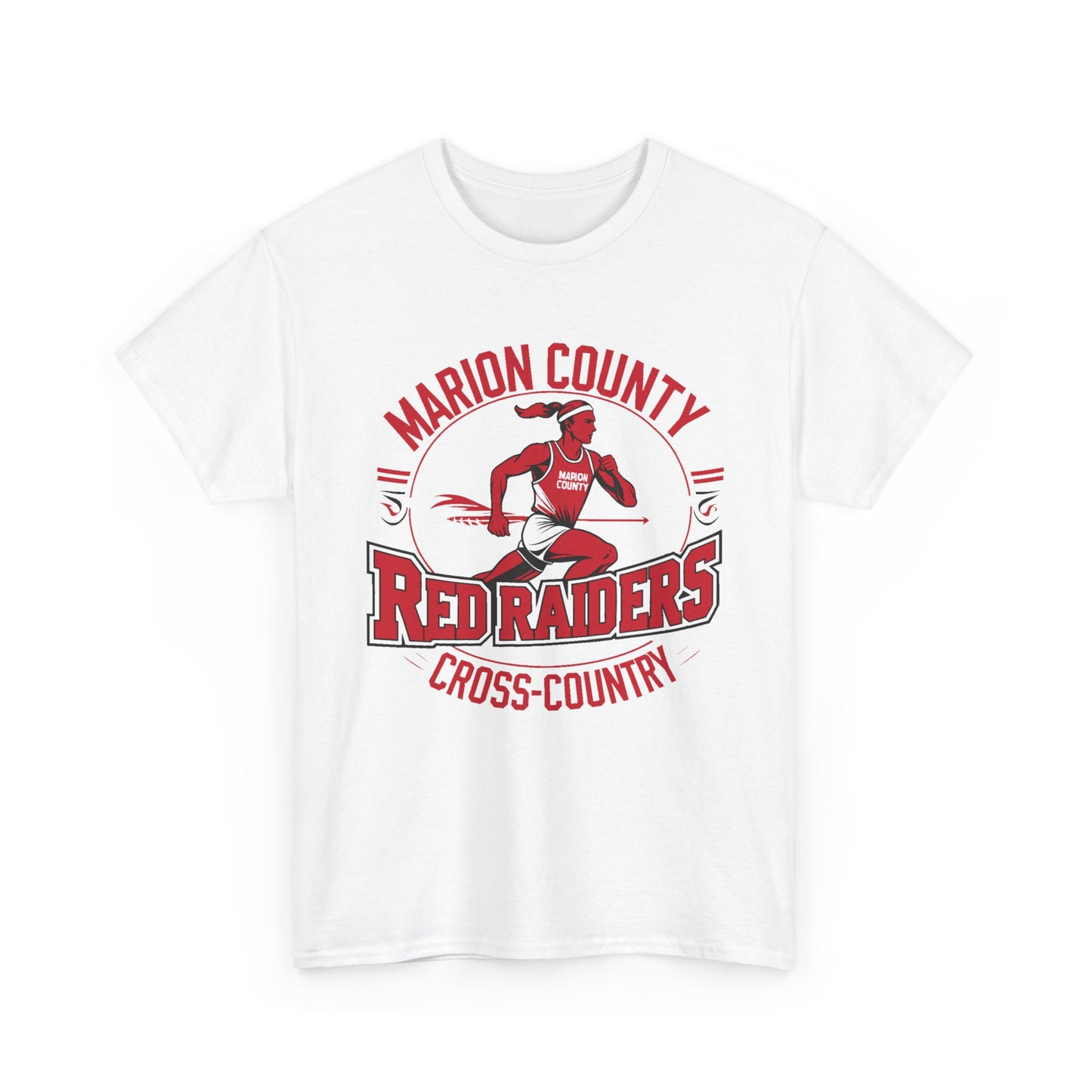 Adult Tee \ Marion County Red Raiders Cross-Country \ MCCC2