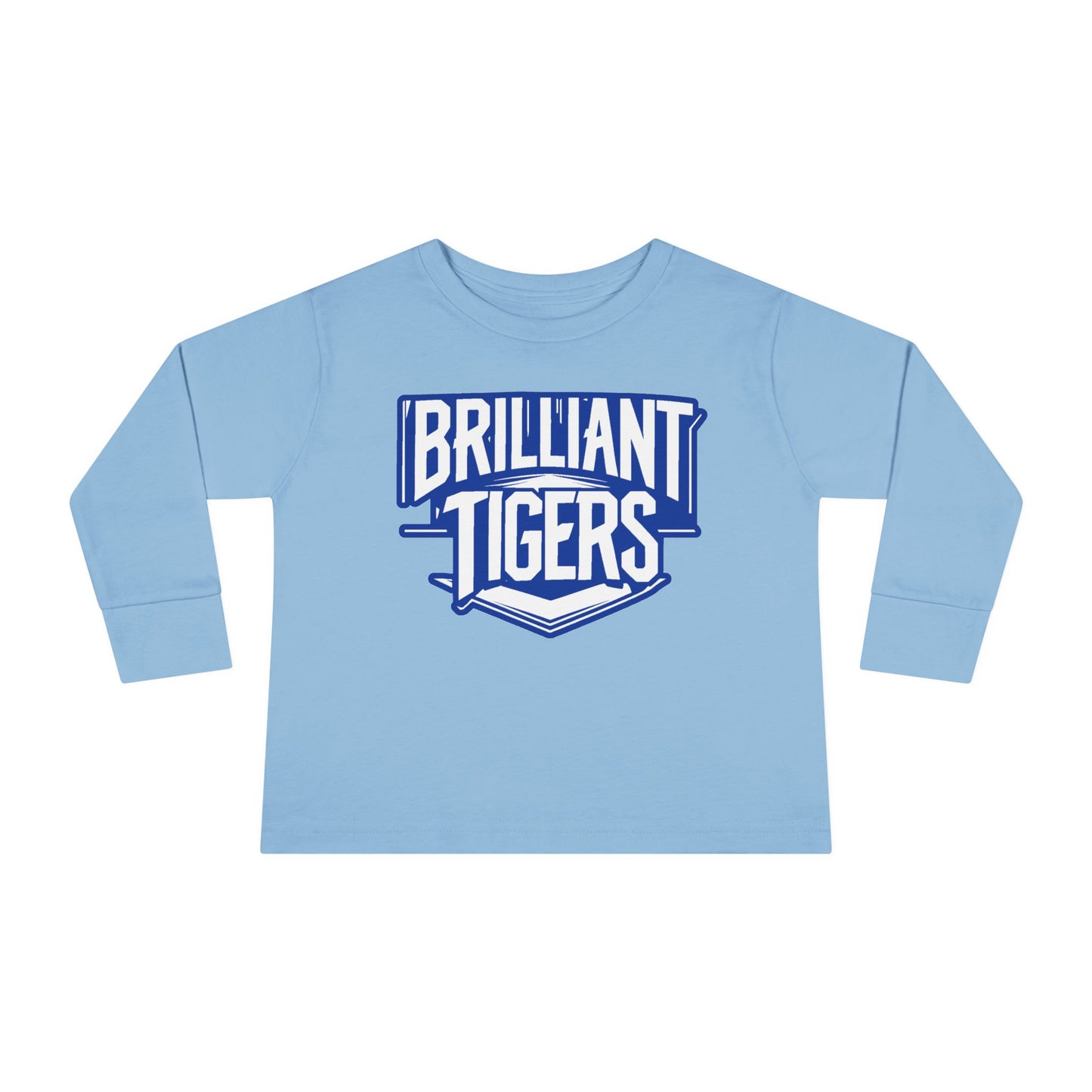 Toddler Long Sleeve Tee \ Brilliant Tigers \ BT2