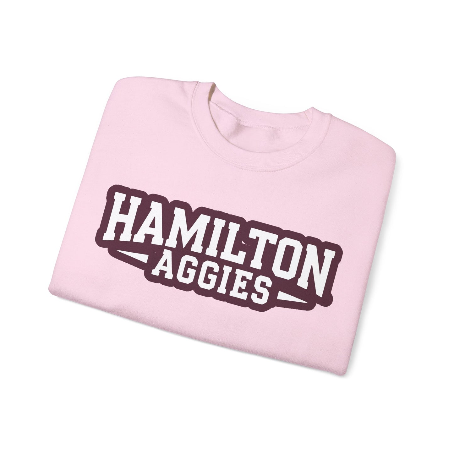Adult Crewneck Sweatshirt \ Hamilton Aggies \ HA3