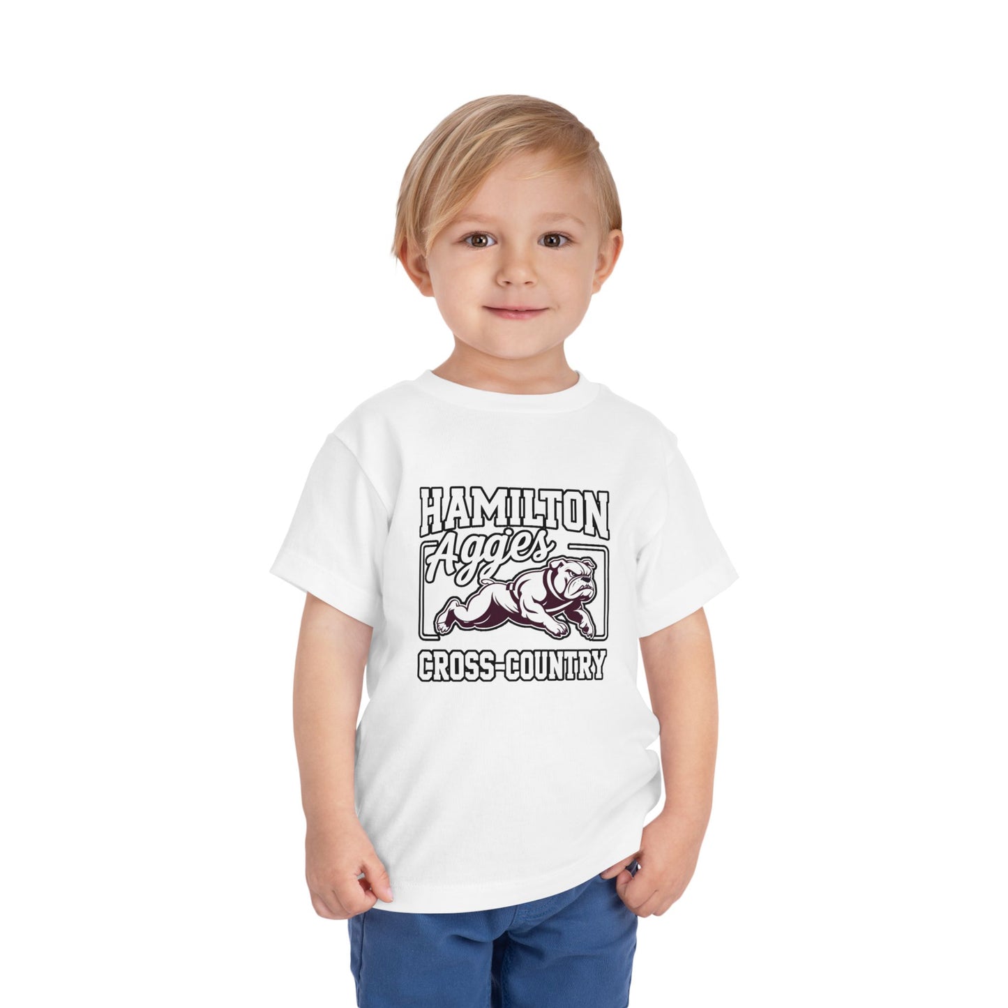Toddler Tee \ Hamilton Aggies Cross-Country \ HCC2
