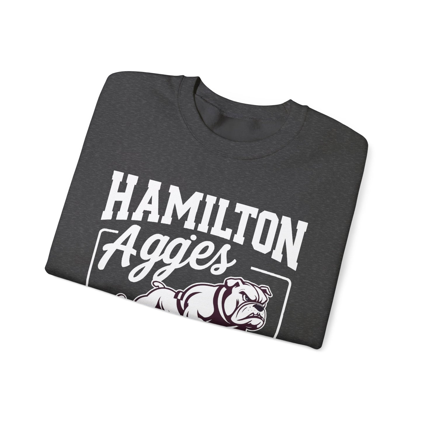 Adult Crewneck Sweatshirt \ Hamilton Aggies Cross-Country \ HCC2