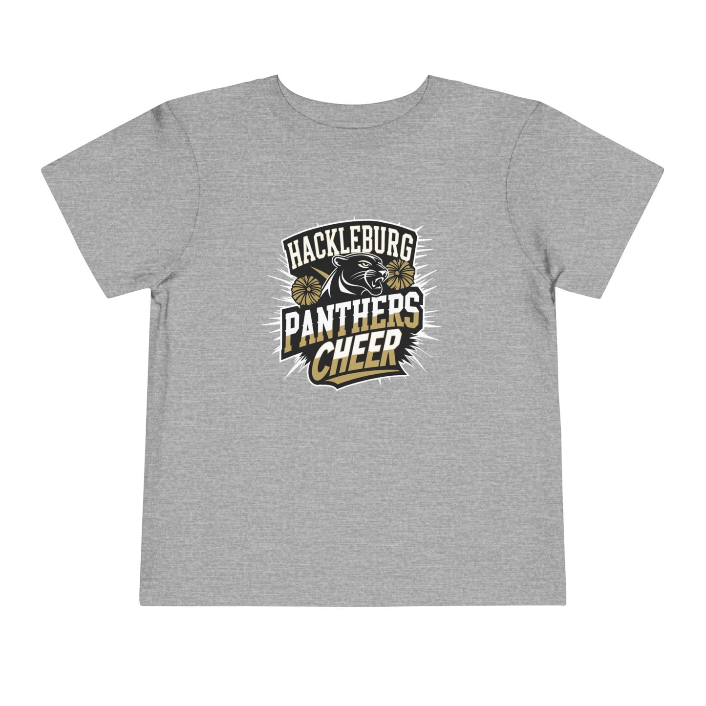 Toddler Tee \ Hackleburg Panthers Cheer \ HPC1
