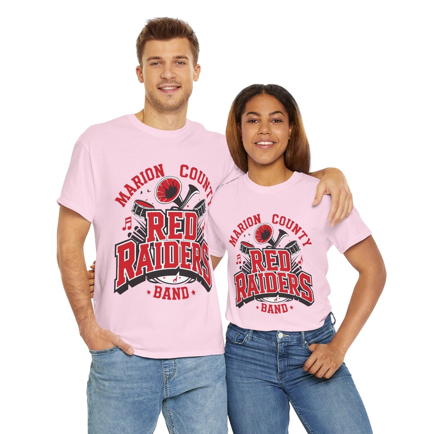 Adult Tee \ Marion County Red Raiders Band \ MCB2
