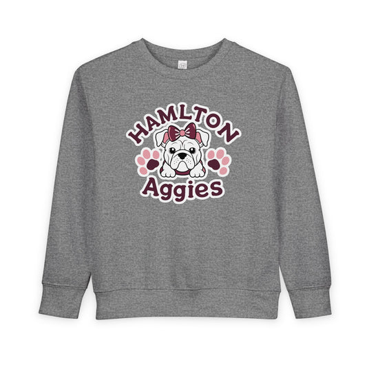 Toddler Crewneck Sweatshirt \ Hamilton Aggies \ HAG3