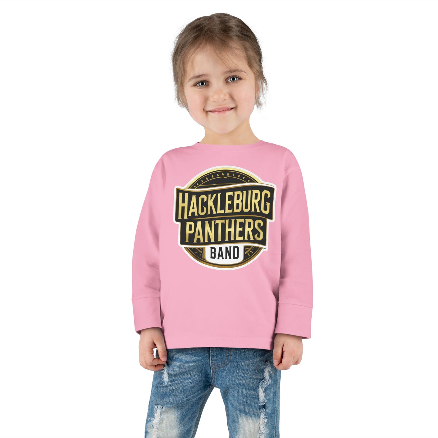 Toddler Long Sleeve Tee \ Hackleburg Panthers Band \ HPB2